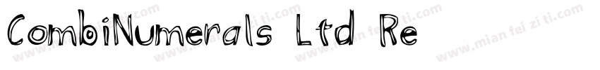CombiNumerals Ltd Re字体转换